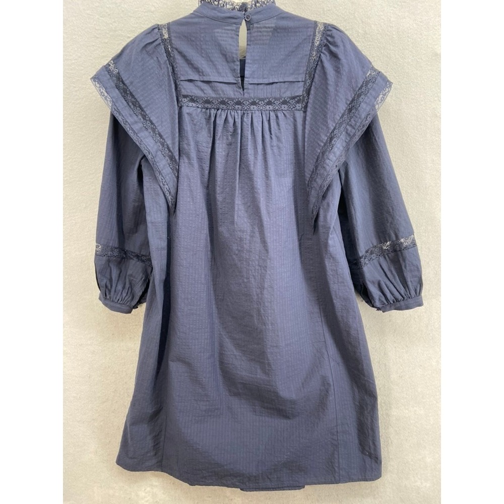 MAEVE‎ Anthropologie Dress Sz 0 Fleetwood Ruffle Peasant Cottagecore Prairie - Picture 16 of 16